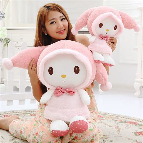 super cute plush rabbit doll big 1pc 35cm 55cm lovely pink rabbit toy