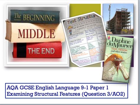 aqa gcse english   paper  revision  ao  structure teaching