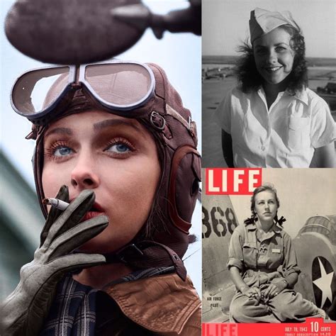Shirley Slade Wwii Wasp Pilot Of B 26 And B 39 In 1942 The United
