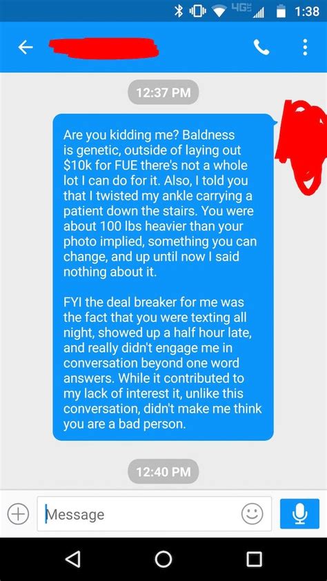 After Tinder Couple Rejected Each Other They Texted Insults