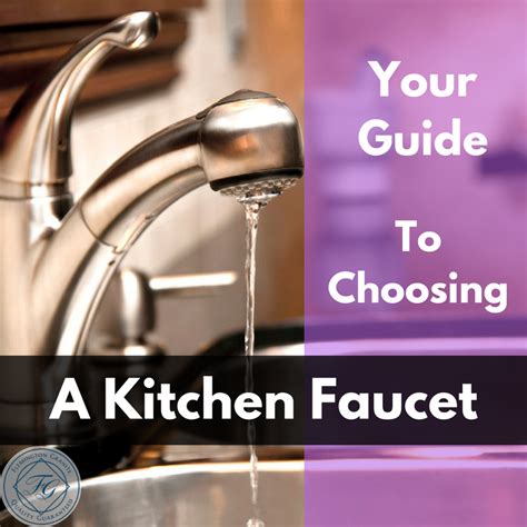 guide  choosing  kitchen faucet flemington granite