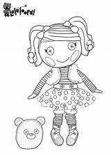 Lalaloopsy Mermaid Colouring Bratz Colorear sketch template