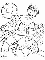 Soccer Coloring Player Crayola Star Pages Printable Print Kids Playing Colouring Ca sketch template