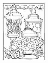 Coloring Pages Candy Food Dessert Print Bar Colouring Color Printable Gourmandises Sheets Fargelegging Adult Desserts Book Books Google Getcolorings Cute sketch template