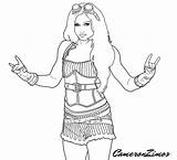 Becky Lynch Championship Paige Getdrawings sketch template