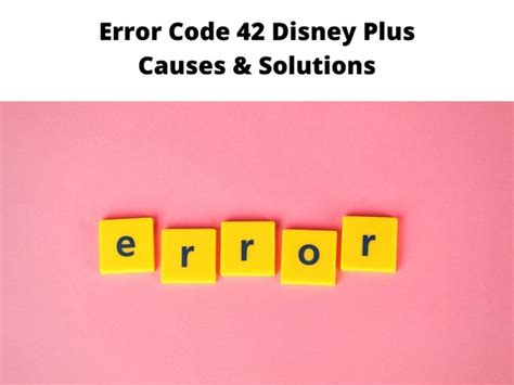 solved error code  disney  easy fix guide
