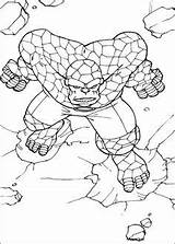 Coloring Pages Fantastic Four Thing Kids Book Marvel Sheets Colouring Mandala Spiderman Printable Info Coloriage Superheroes Heroes Getdrawings Easter Stuff sketch template