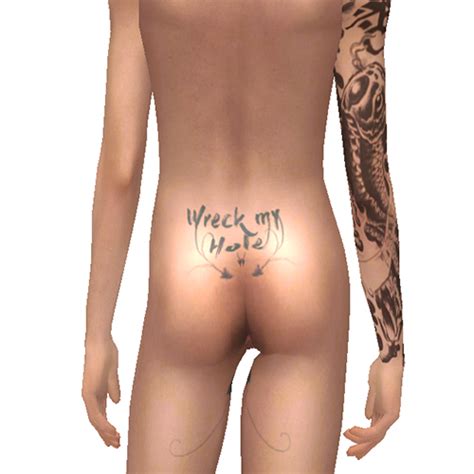 anal slut tattoos downloads wickedwhims loverslab