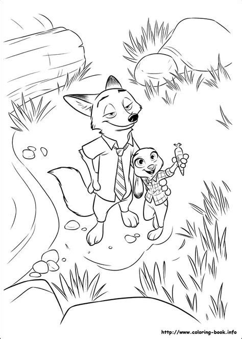 zootopia colouring sheet coloring pages  zootopia coloring pages