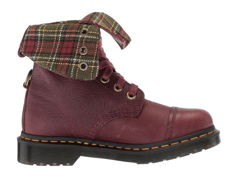 dr martens aimilita  cherry red milano shoes