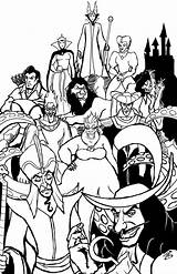 Disney Villains Drawing Thebreeze Drawings Deviantart Fan Getdrawings sketch template