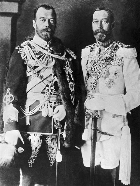 Czar Nicholas And King George V Photograph By Underwood