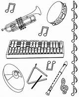 Coloring Music Instruments Musical Drawings Sheet Instrument Pages Colouring Flute Cliparts Kids Drawing Notes Clipart Gif Library Playing Choose Board sketch template