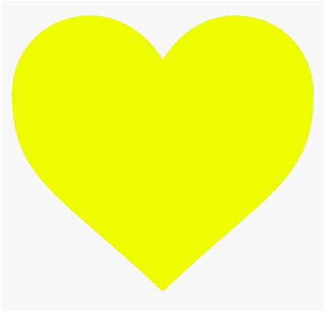 yellow heart png transparent background yellow heart png  kindpng