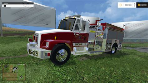 american fire engine   final farming simulator    mods