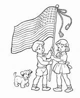 Memorial Coloring Pages Flag Printable American Kids Sheets Happy Printables Bestcoloringpagesforkids Ross Betsy Soldier sketch template