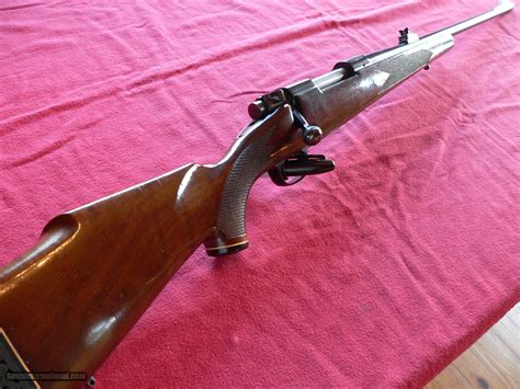 winchester model  post  cal  win mag bolt action rifle