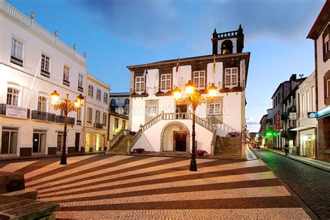 images  portugal  town hall  ponta delgada sao miguel azores islands portugal