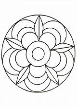 Mandala Fleur Mandalas Facile Coloriage Dessin Dementia Adults Gua Photographie Mándalas Alas Benjaminpech sketch template