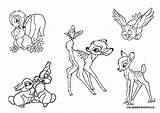 Coloring Pages Flower Skunk Bambi Popular sketch template