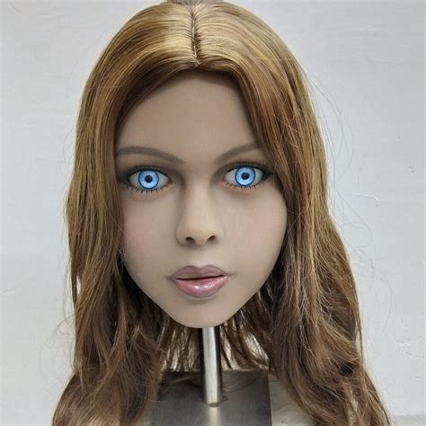 new realistic sex doll head lifelike oral sex love toy heads for men