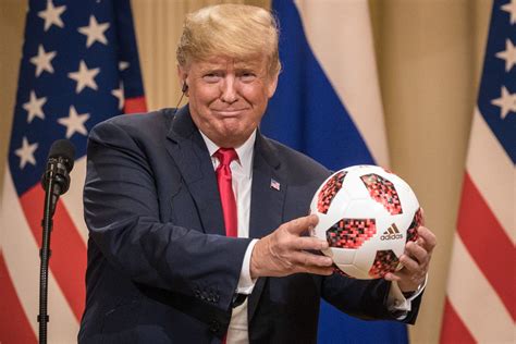 trump putin summit soccer ball    spying  trump vox
