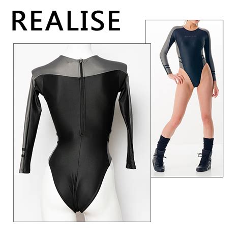 Japan Realize Long Sleeve One Piece Swimming Suit Female Sexy Water