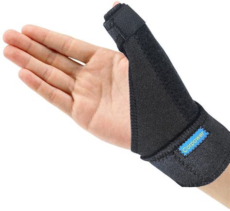 buy trigger thumb brace corpower thumb spica splint thumb spica stabilizer  pain sprains