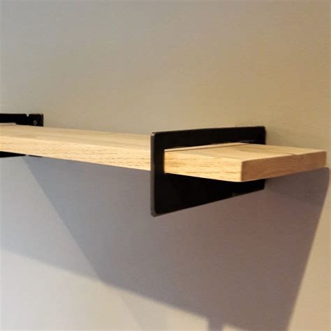 standard metal shelf brackets  modern contemporary minimalist maker table