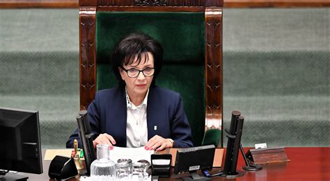 elżbieta witek elected new lower house speaker the first news