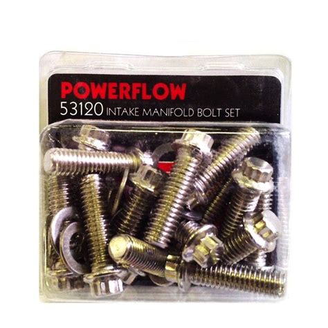 professional products  intake manifold bolt set