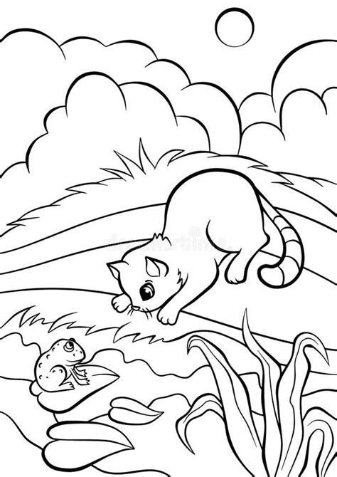 coloring pages  animals cats  printable templates coloring