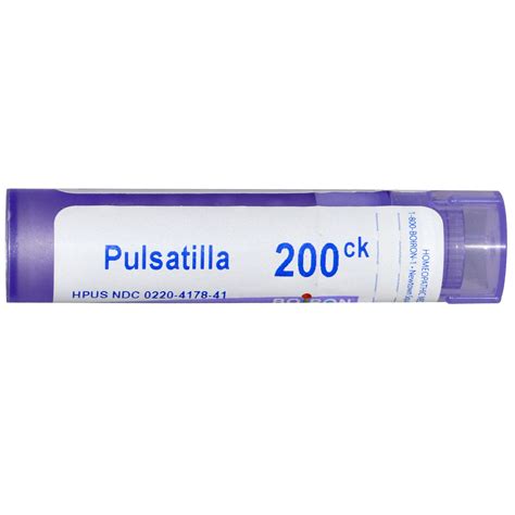 boiron single remedies pulsatilla  ck approx  pellets walmart