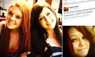 did teens murder skylar neese because she saw them have lesbian sex daily mail online