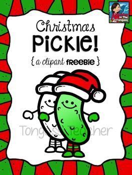 christmas pickle clipart freebie clip art freebies christmas pickle