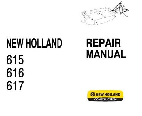 holland    disc mower service repair manual service repair manuals
