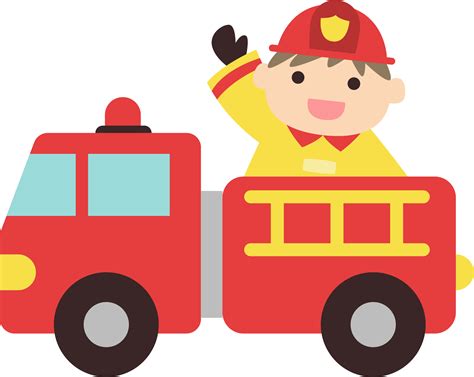 firefighter fire engine convite de aniversario bombeiro  png clipart