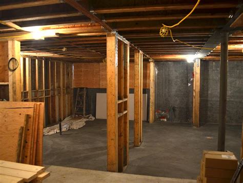 basement remodeling ideas framing  basement