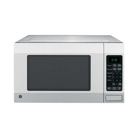 Ge 1 6 Cu Ft Countertop Microwave Oven In Stainless Steel Jes1656srss