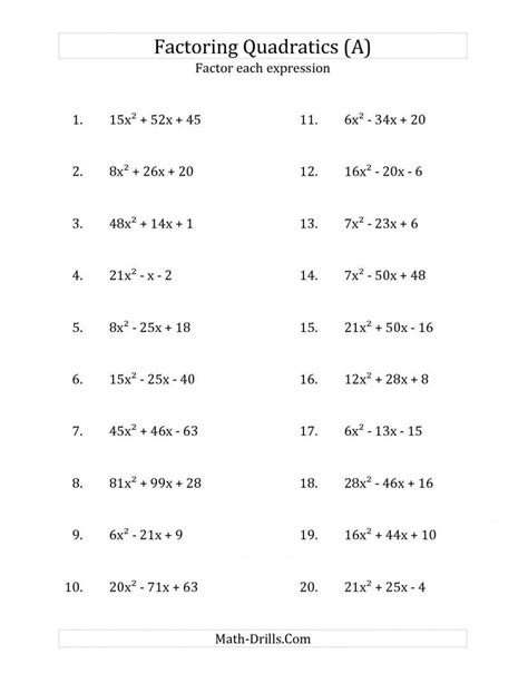 solving quadratic equations  factoring maze answer key tessshebaylo