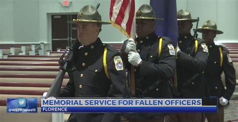 national police week memorial service held in florence
