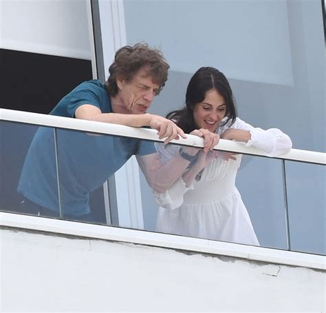 Mick Jagger And Girlfriend Melanie Hamrick At Miami Beach Photos