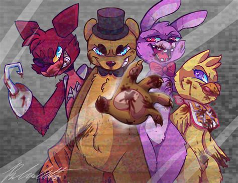 Stuck In The Game Part 1 Human Fnaf Gangxreader By