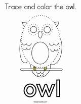 Owl Trace Coloring Color Pages Tracing Noodle Choose Board Twistynoodle Worksheets Twisty sketch template