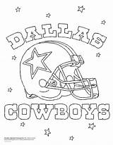 Cowboys Dallas Coloring Pages Cowboy sketch template