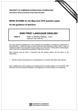papers igcse english fill  printable fillable blank