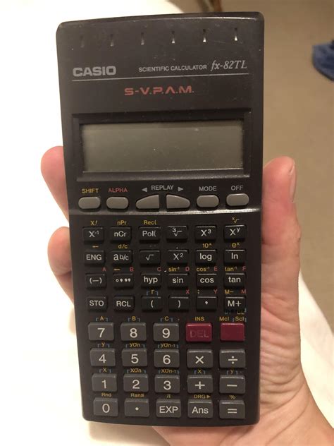 casio scientific calculator owned     high school