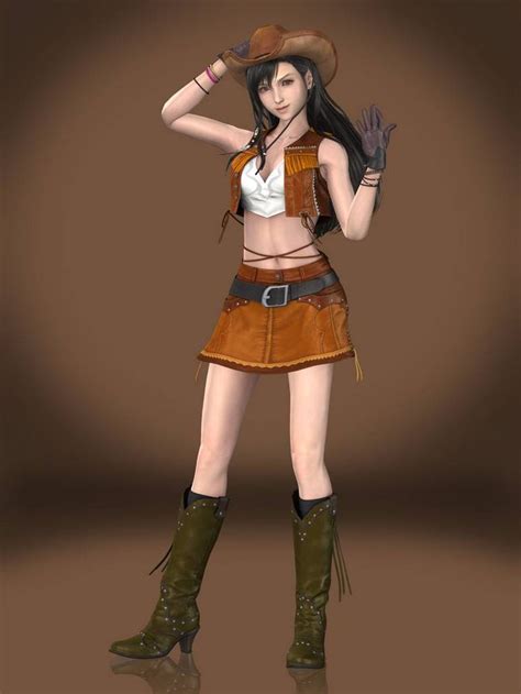 tifa lockhart cowgirl by sticklove tifa lockhart lockhart tifa ff7