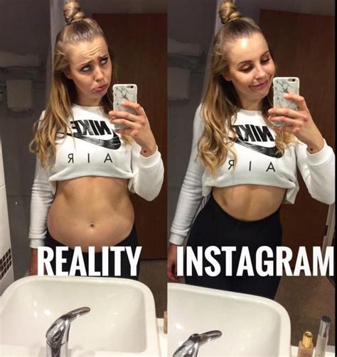 Fitness Trainer Posts Reality Vs Instagram Photos Of