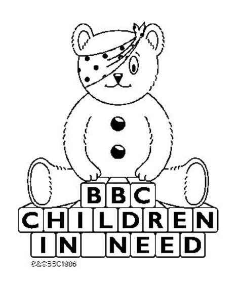 pudsey bear  google search pictures  print children